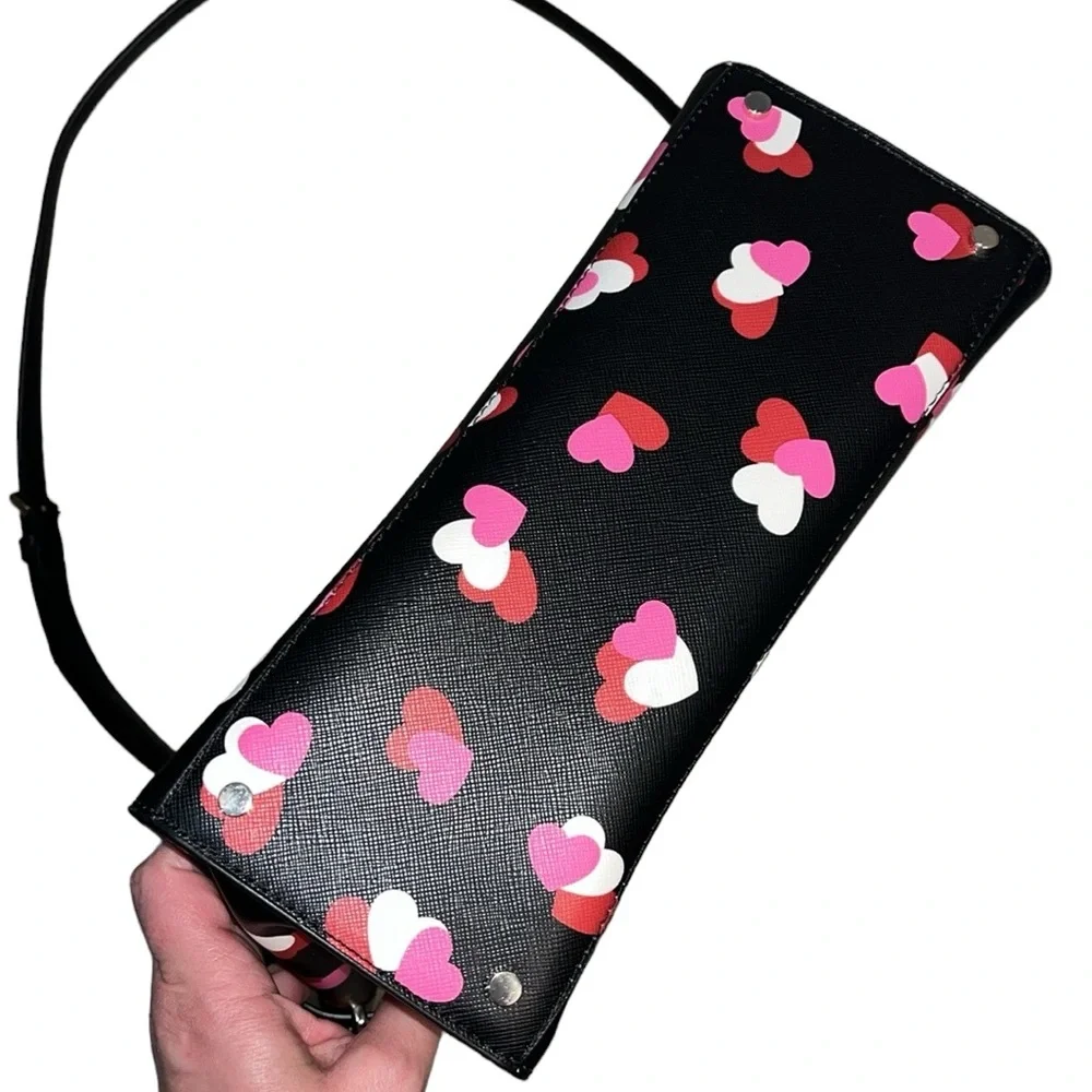 kate spade Flutter Hearts Staci Medium Satchel - Picture 9 of 17